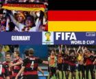 Γερμανία γιορτάζει την κατάταξή του, Βραζιλία 2014